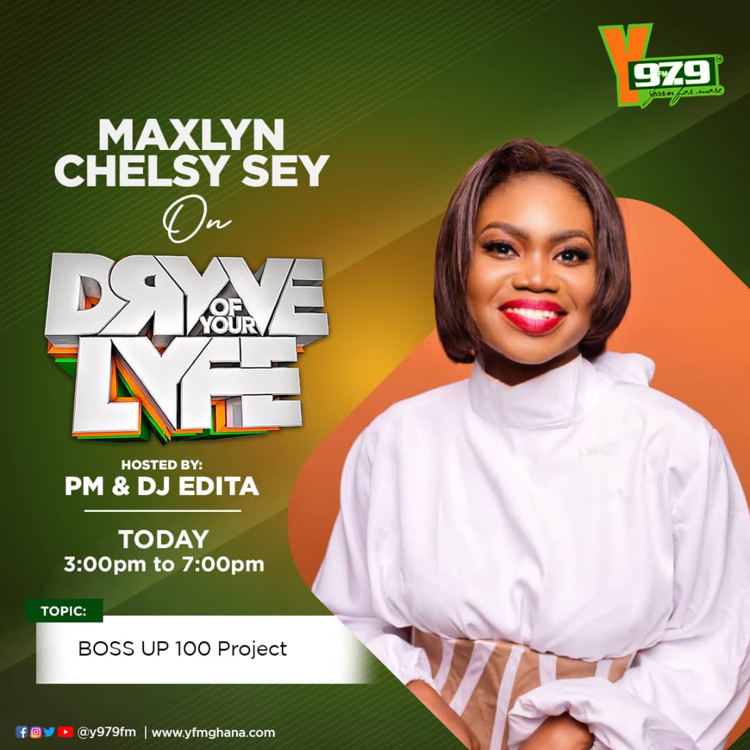 Y979FM's tweet photo. Want to know more about my #BossUp100Project, join @PmDePresenter and @DjEdita as they interact with @IamChelsySey on #TheDrYve π¦π
#BeYourOwnBoss https://t.co/hKpZZ6AcbG