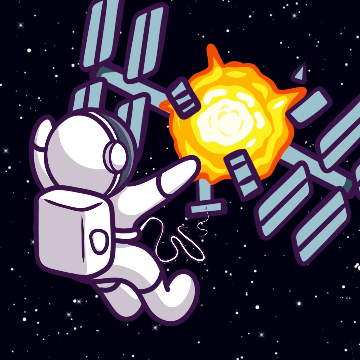 AstroLostNFT's tweet photo. Looks like it wasn’t just the clock that got blown out into the metaverse 🫢 Astro is out there too 👀 https://t.co/CTxBOpGBrd