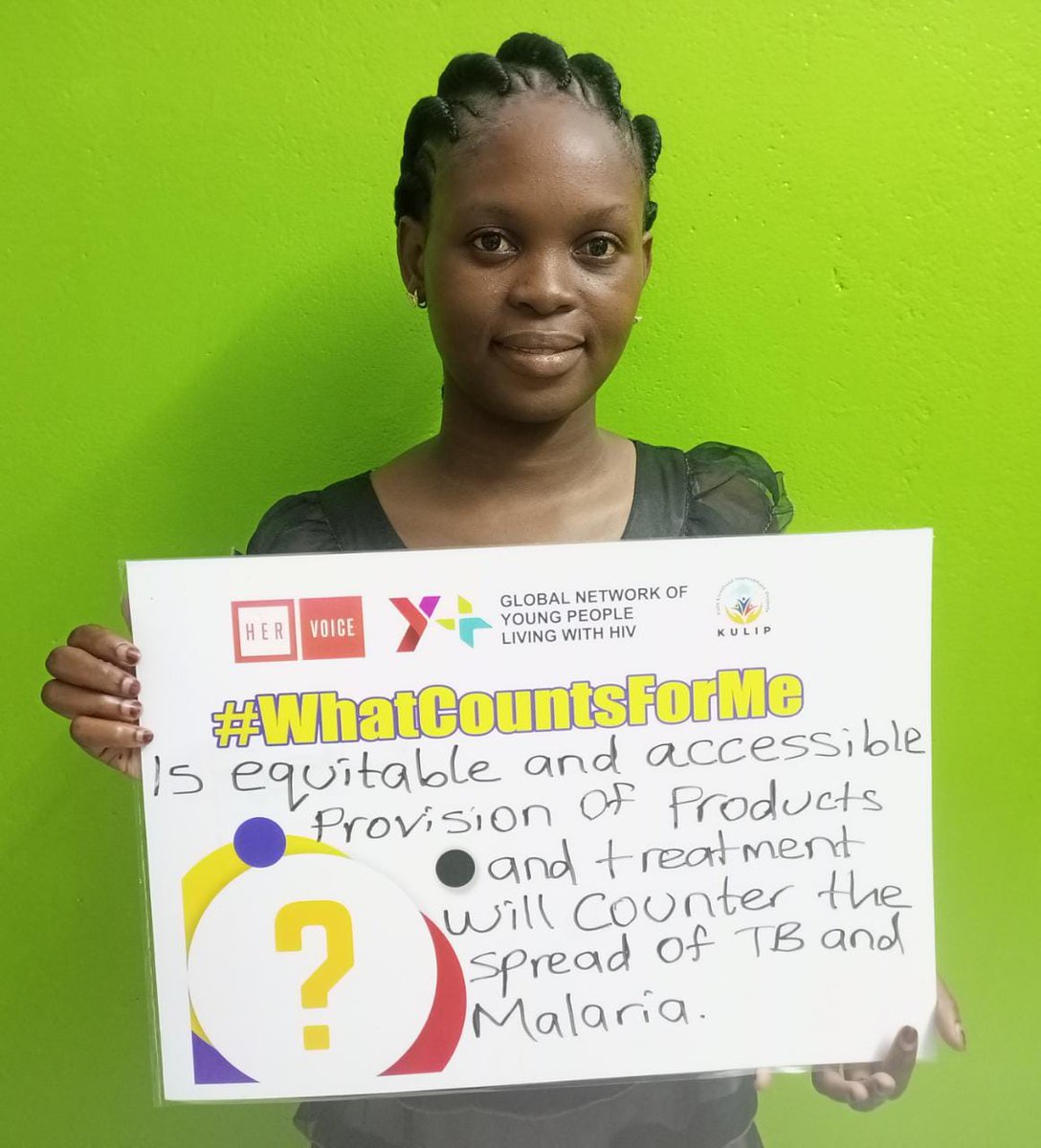 #WhatCountsForMe is 

<a href="/HerVoiceFund/">HER VOICE FUND</a> <a href="/Yplus_Global/">Y+ Global</a> @WilsonNolly  <a href="/KuzaSME/">Kuza Livelihood Improvement Projects</a>  <a href="/GlobalFund/">The Global Fund</a> <a href="/ViiVHC/">ViiV Healthcare</a> <a href="/KuzaSME/">Kuza Livelihood Improvement Projects</a> <a href="/OkuluEmelda/">EMELDA OKULU</a> <a href="/PreventionAC/">Prevention Access</a> <a href="/NEPHAKKENYA/">NEPHAK</a>