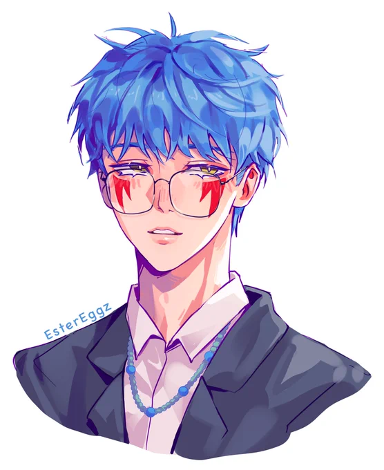 I will never stop putting glasses on characters that do not need glasses 