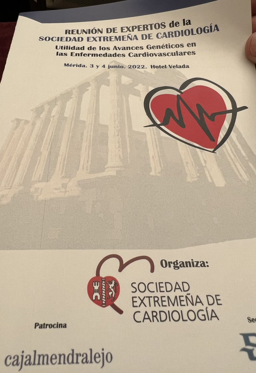 Juan Carlos Rama (@jcarlosrama_) on Twitter photo Reunión de Expertos de la Sociedad Extremeña de Cardiología, “Avances genéticos Cardiovasculares” <a href="/BrunoLimpo/">Bruno Limpo</a> <a href="/Otarrec/">Pablo C.G.</a> <a href="/carlos_palanco/">Carlos Palanco</a> <a href="/secardiologia/">Soc Esp Cardiología</a> <a href="/gonzalomarc1/">Gonzalo Marcos</a> <a href="/Carol_O_C/">Carolina Ortiz</a> #Merida Reunión de Expertos de la Sociedad Extremeña de Cardiología, “Avances genéticos Cardiovasculares” <a href="/BrunoLimpo/">Bruno Limpo</a> <a href="/Otarrec/">Pablo C.G.</a> <a href="/carlos_palanco/">Carlos Palanco</a> <a href="/secardiologia/">Soc Esp Cardiología</a> <a href="/gonzalomarc1/">Gonzalo Marcos</a> <a href="/Carol_O_C/">Carolina Ortiz</a> #Merida