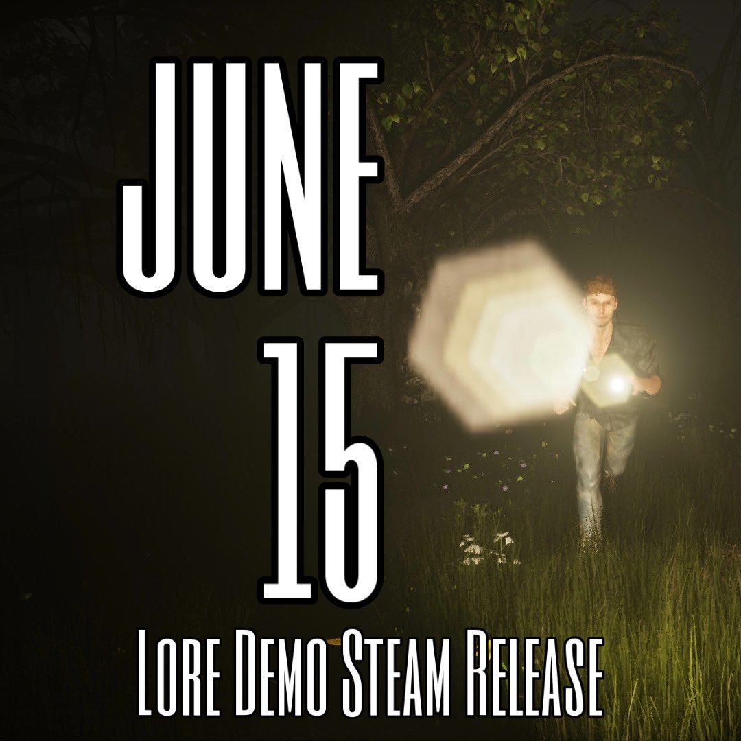 The Lore Demo is releasing on Steam on June 15th!
Wishlist now: 
store.steampowered.com/app/1380190/Lo…