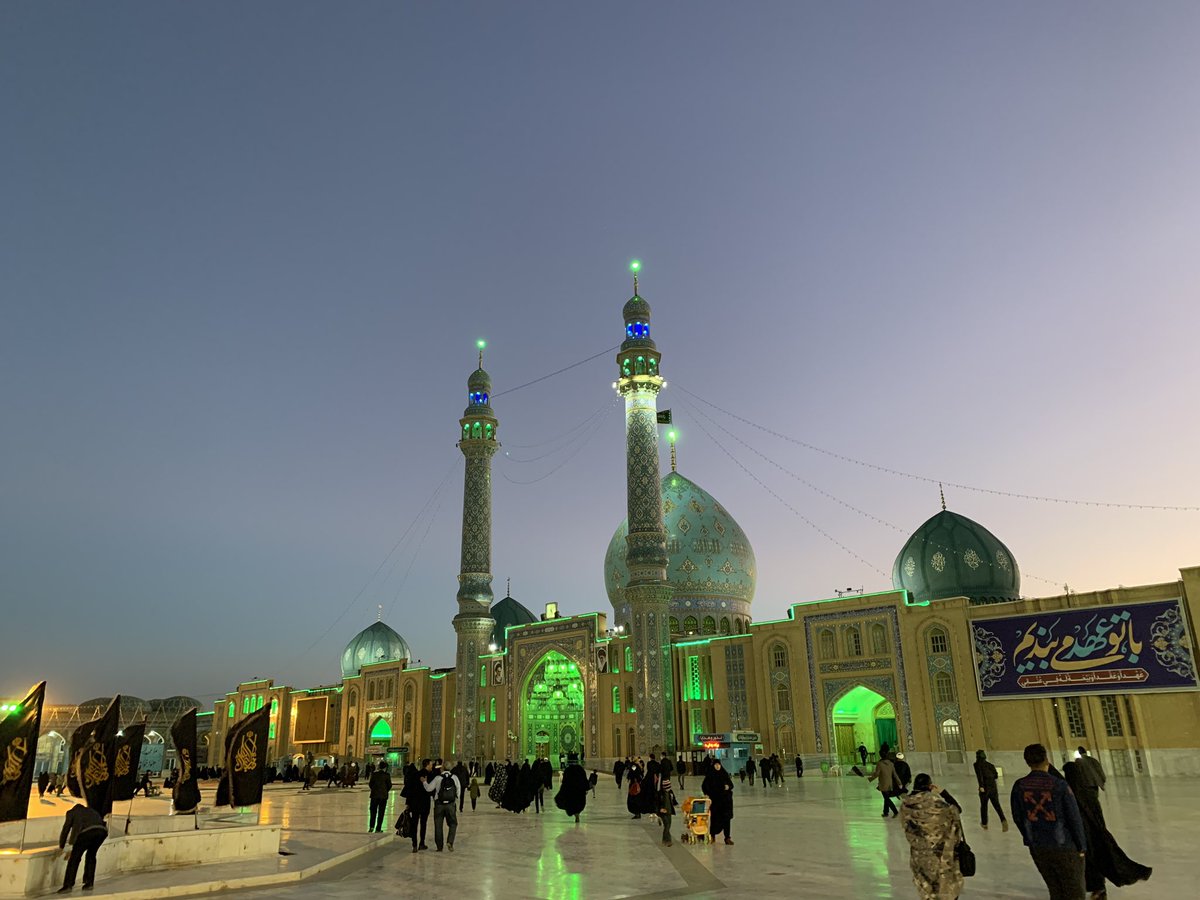 JehanianSyed's tweet image. Masjid-e-Jamkaran is an important pilgrim center for Muslims who are followers of the Twelve Imams.