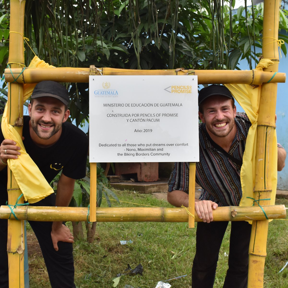 PencilsOfPromis's tweet photo. On #WorldBicycleDay, watch Max and Nono's incredible journey in the documentary #BikingBorders on @netflix. Link in bio 🚲 https://t.co/gpTGls6p1R