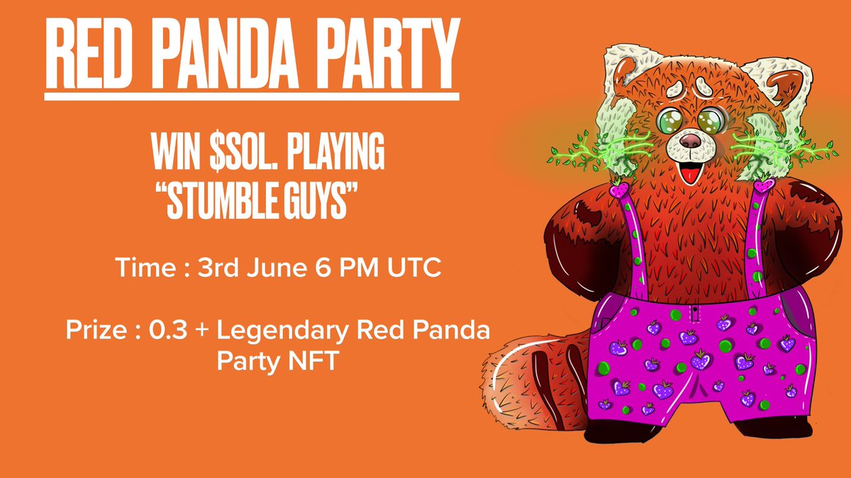 ITS ABOUT TO BEGIN ! 

Join Discord now for a spot to to play for 0.3 $SOL 

discord.gg/34H7cnUhuh

#NFT #NFTgiveaway #solana #NFTdrop