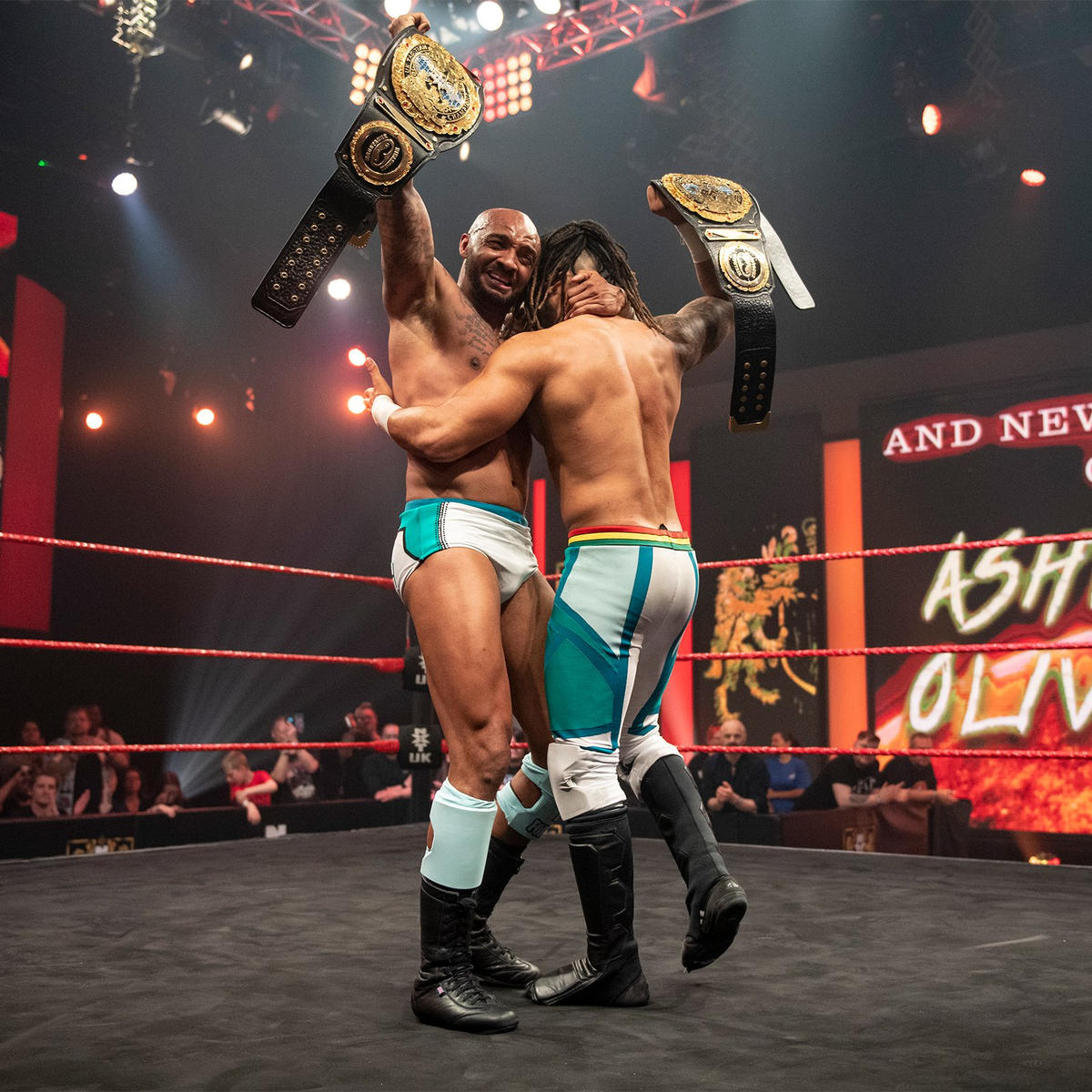 lyf_pro's tweet photo. Congrats & #FirstEver #CrossfireWrestling Autsim Awareness Champion #RobRage, #AndNew #CrossfireWrestling Women's Champion #KrystalMoon, #CrossfireWrestling Tag Team Champions #DeadlVenoms (#ElTornado & #JakeOReilly) #NXTUK Tag Team Champions #AshtonSmith & #OliverCarter! https://t.co/gejwLXSOpQ