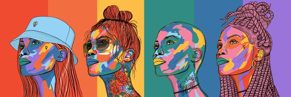MyBFF's tweet photo. Celebrating, supporting &amp; empowering Womxn, LGBTQIA+ &amp; their allies, @NotYourBroNFT's colorful collections remind us of the strength and power that comes with community. https://t.co/rbHSJgJgSH