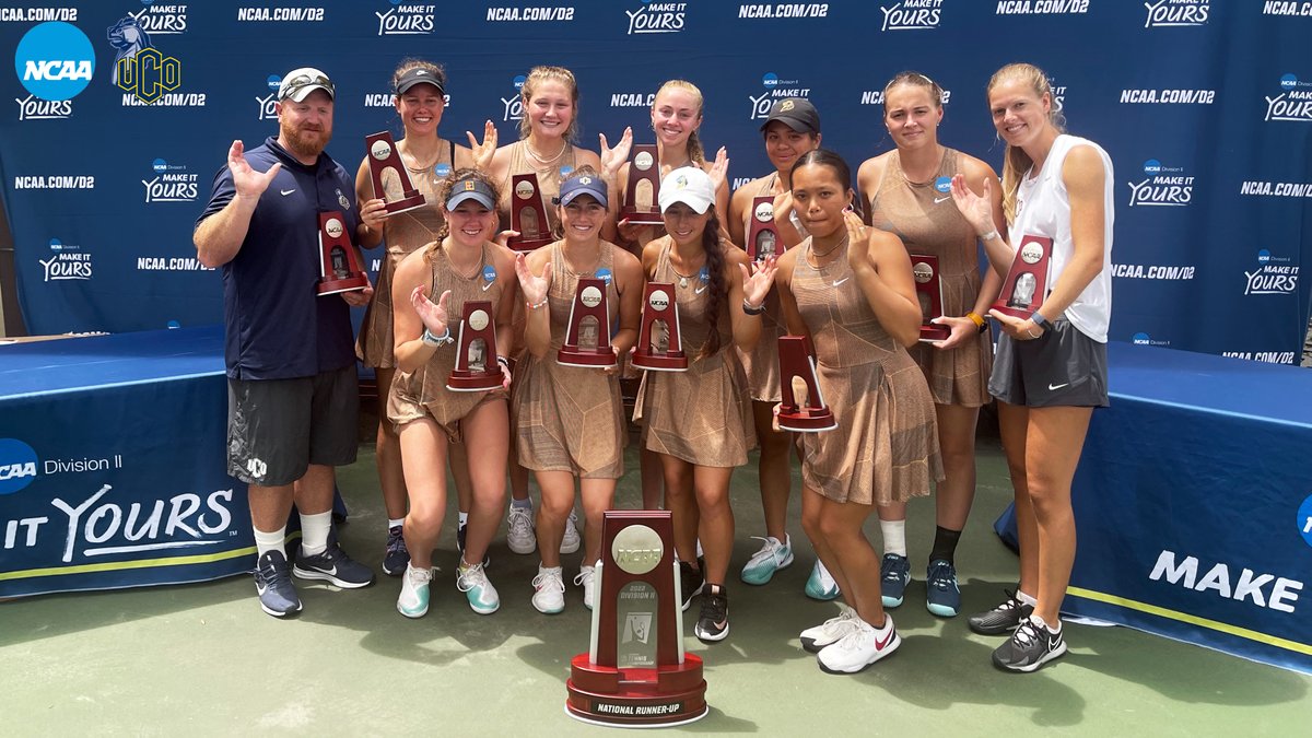 🏆 <a href="/IchabodVB/">Washburn Volleyball</a> – 𝐍𝐚𝐭𝐢𝐨𝐧𝐚𝐥 𝐑𝐮𝐧𝐧𝐞𝐫-𝐔𝐩
🏆 <a href="/UcoWrestling/">UCO Wrestling</a> – 𝐍𝐚𝐭𝐢𝐨𝐧𝐚𝐥 𝐑𝐮𝐧𝐧𝐞𝐫-𝐔𝐩
🏆 <a href="/TennisUco/">UCO Women's Tennis</a> – 𝐍𝐚𝐭𝐢𝐨𝐧𝐚𝐥 𝐑𝐮𝐧𝐧𝐞𝐫-𝐔𝐩

#BringYourAGame