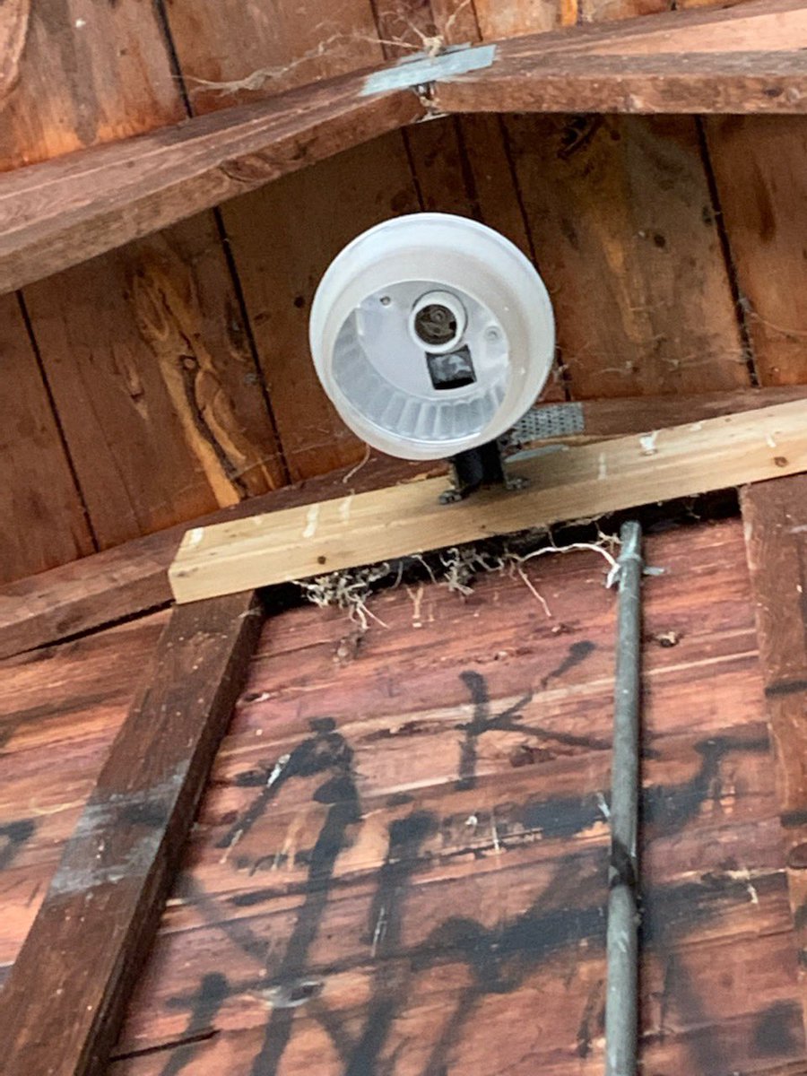 OPP_CR's tweet photo. #BbrOPP is seeking the assistance of the public to help identify the person(s) responsible for  damage and graffiti to Annie Williams Memorial Park over the past few weeks. Anyone with info is asked to call #OPP at 1-888-3210-1122 or @CrimeSDM to remain anonymous #community ^tp https://t.co/lnQdsTs5c3