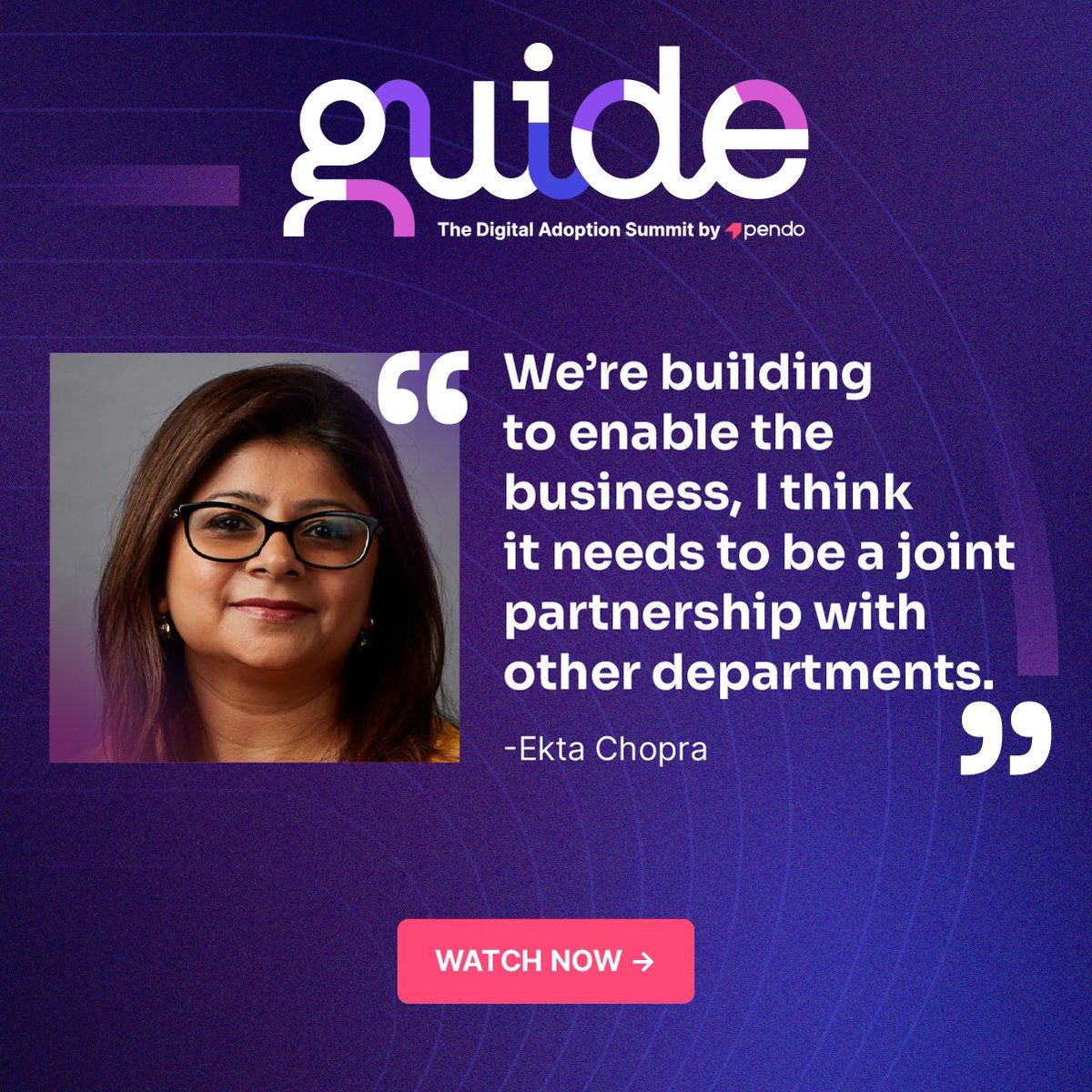 pendoio's tweet photo. If you missed #GuideSummit, don't worry. We've got your back! Check out highlights from the CIO session and uncover key insights on digital transformation in the workplace. #DigitalTransformation #CIO #IT
Watch now 📺 here 👇
https://t.co/kMwjhrjWUM https://t.co/VpCDCwIROh