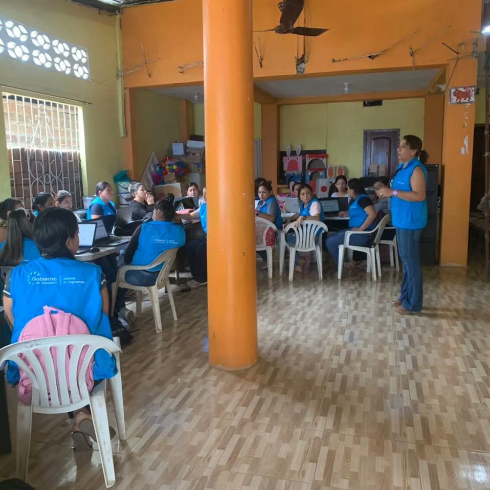 PedroXavierAgu4's tweet photo. #Guayas | Realizamos seguimiento a proceso de circulo de estudio ejecutado con educadoras del servicio de desarrollo infantil en el cantón #ElEmpalme , a fin de garantizar la calidad de atención a las niñas y niños de las unidades de atención.

#ElEcuadorDeLasOportunidades https://t.co/c7K3NUSK7u