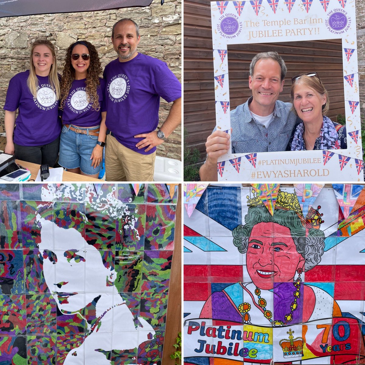 Cracking day <a href="/TheTempleBarInn/">Temple Bar Inn</a>; best pub in #Herefordshire.  Thanks Gino &amp; Rachel 😎🇬🇧. #JubileeCelebrations #EwyasHarold.