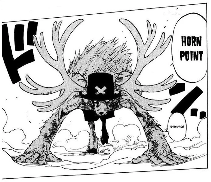 Before timeskip Chopper has really good designs in my opinion 