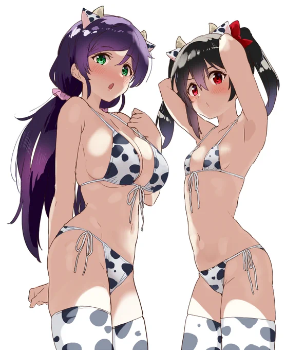 にこちゃんと希ちゃん 