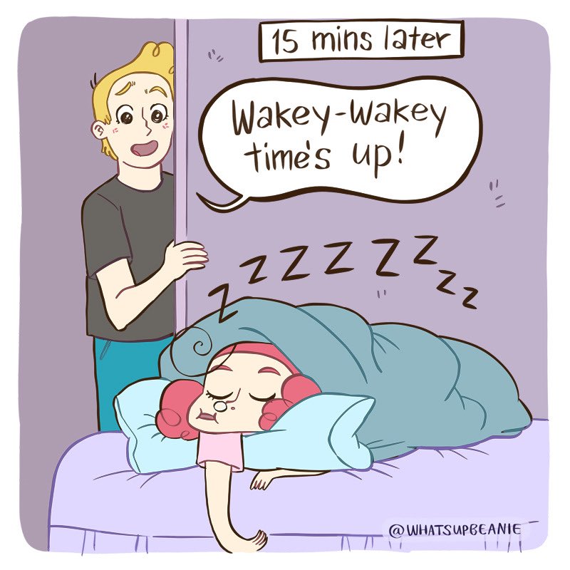 15 more minutes! 