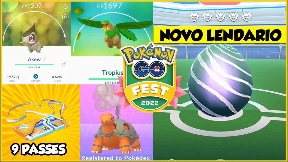 Quer ganhar um ingresso para #GoFest2022 ? 
- Estou feliz em poder doar 2 ingresso no aqui no Twitter
Regras: 
1- Me siga,Curta e Reweeta
2- Marque 3 amigos (sem fakes ou famosos)
3- 1 comentário por pessoa
4- Siga <a href="/PokemonGOptBR/">Pokémon GO BR</a> 

Resultado Sai hoje as 11pm horário de brasilia!