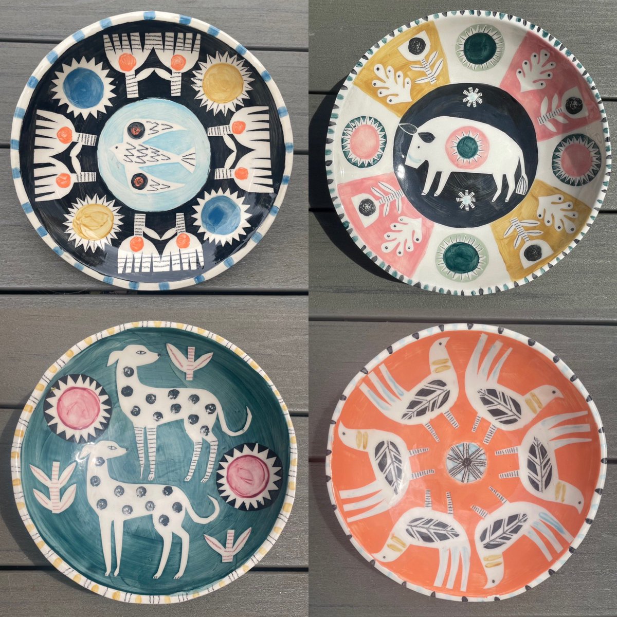 All these ceramics are now available from my online shop ! janeormes.bigcartel.com