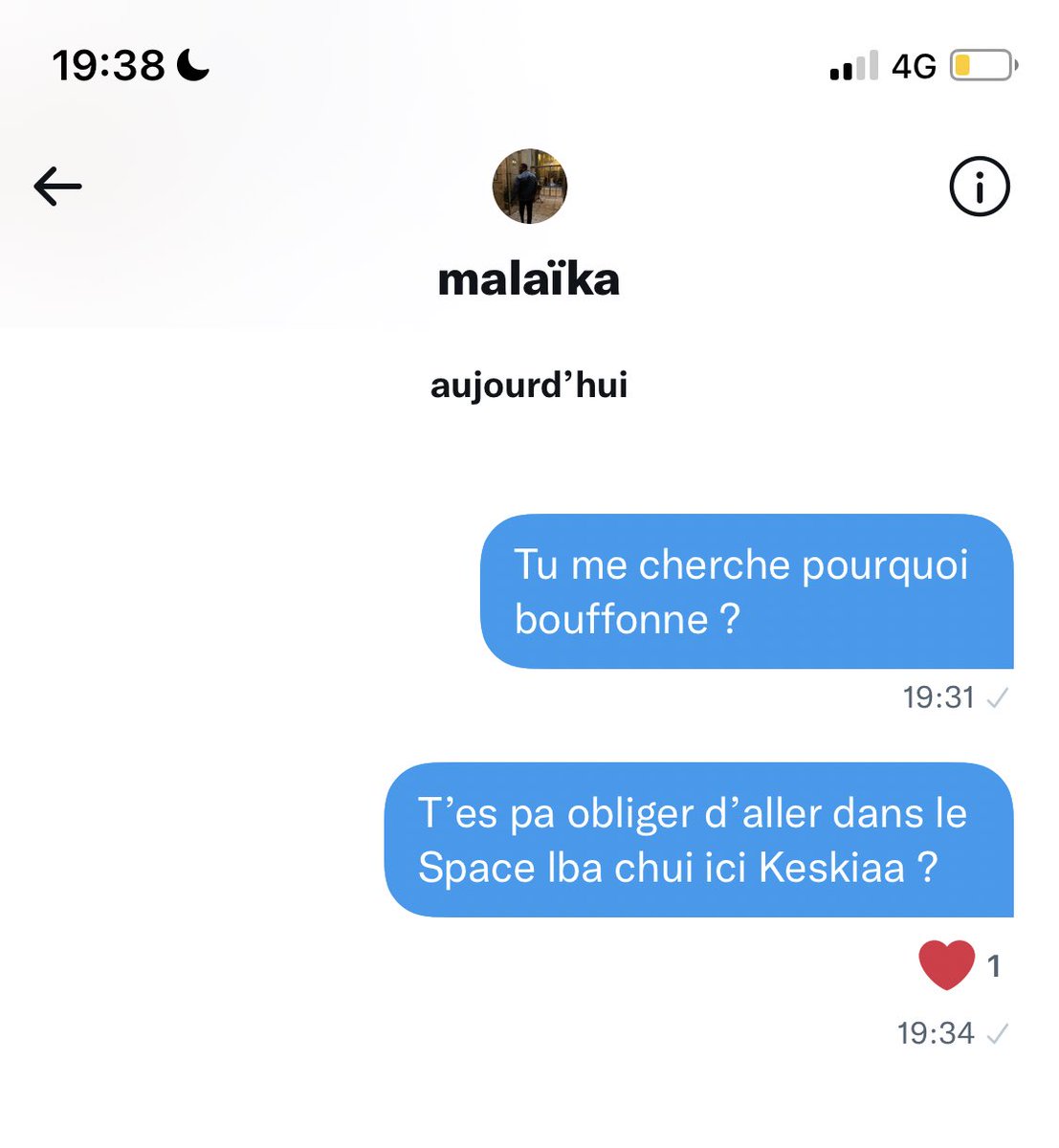 mojitance's tweet photo. Ne la faites plus monter dans le space svp elle cherche juste de l’attention #avecesarspace https://t.co/9YzozoPNyF