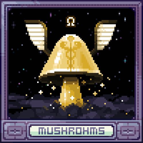 Mushrohms's tweet photo. Happy Friday! 5 lucky shrohmies that interact with this tweet will be healed by the Hermes Shrohm and whitelisted for our Next Gen mint on June 29th! ✨🍄✨ https://t.co/1mXqxaGyhz