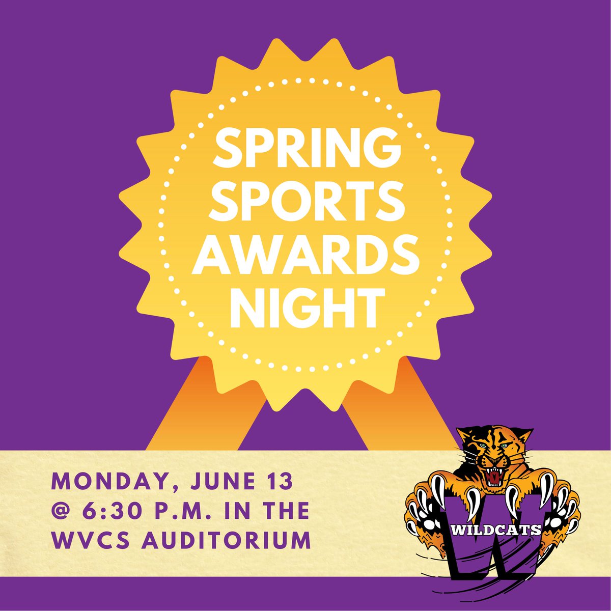 Coming up a week from today!