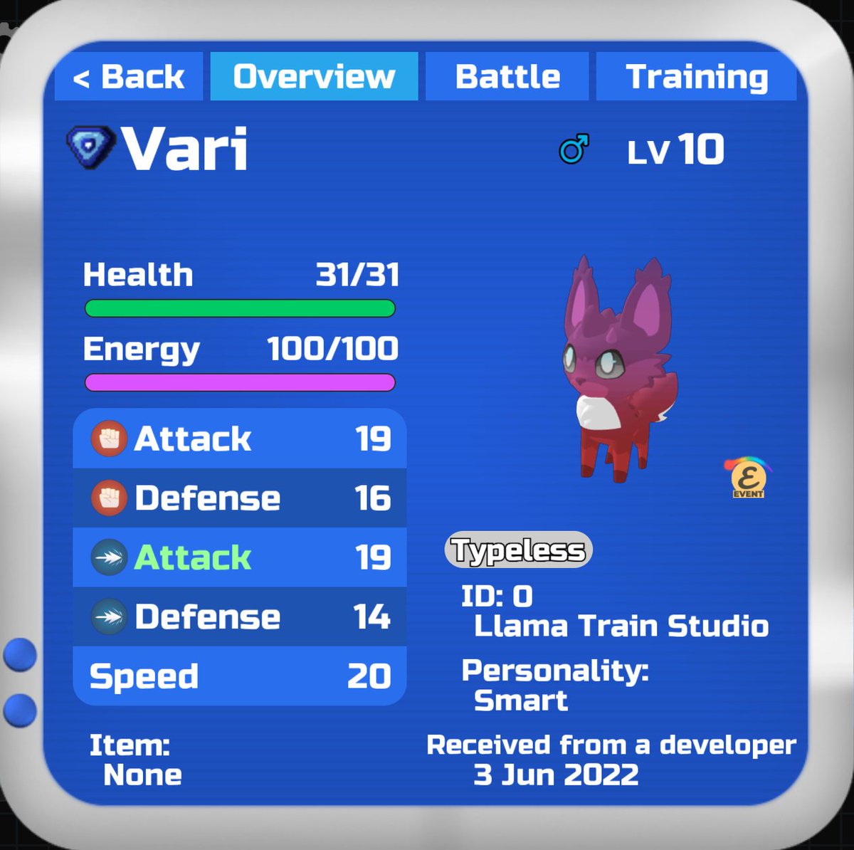 LuckyHD on X: 🪸 Meet Corolen! The New Water Vari Evolution! 🪸 🫧 After  Venturing below the waters surface, the pressure will start to affect Vari!  Evolve your Vari anywhere under the