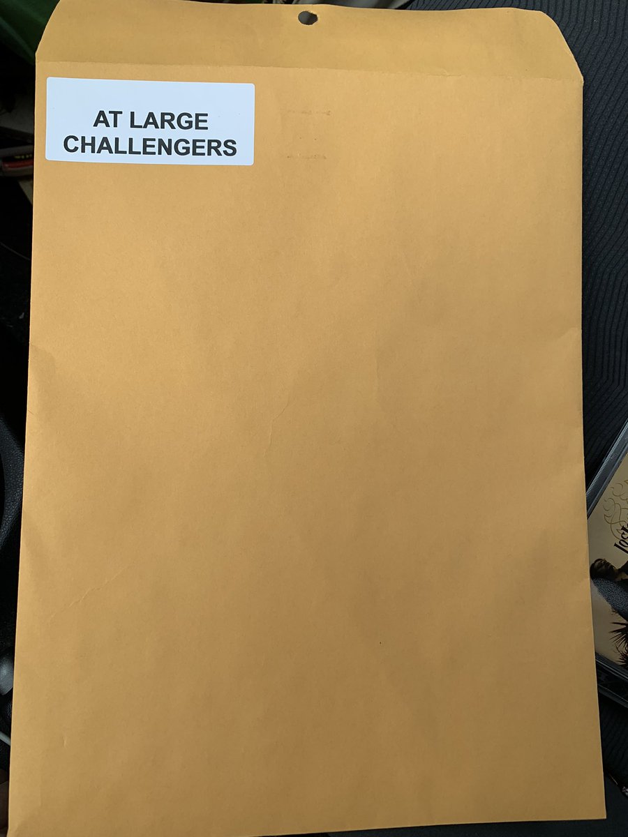 delany_kate's tweet photo. Picked up my neon paperwork at the lunch hour #challenger #TwoOnTuesday #AlwaysVoteProgressive https://t.co/wloW8kamYz