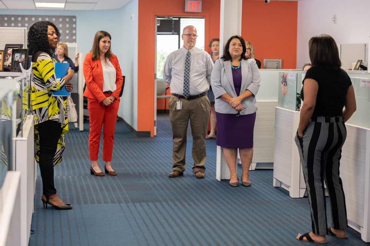 Thank you to <a href="/ACFHHS/">ACF</a> for joining us this morning for a tour and to learn more about our programs! It was a pleasure to host @contrerasacf, Debra Johnson, Kendall Darling, Darlene Taylor &amp; Christie Appelhanz. Thank you for dedicating your time to us this morning!
