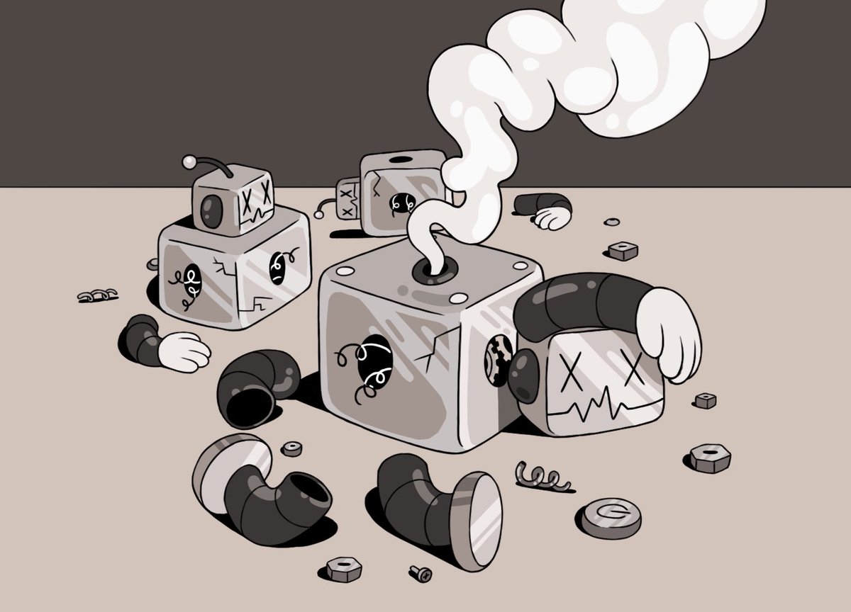 antoonsworld's tweet photo. King Tobias’s robot army has been removed from the planet thanks to the help of ToonBot! 

ToonBot has been hard at work removing all bots from @antoonsworld Twitter and he is happy to announce that he has terminated 800 bots! ❌🤖 https://t.co/p6PVz1J96z