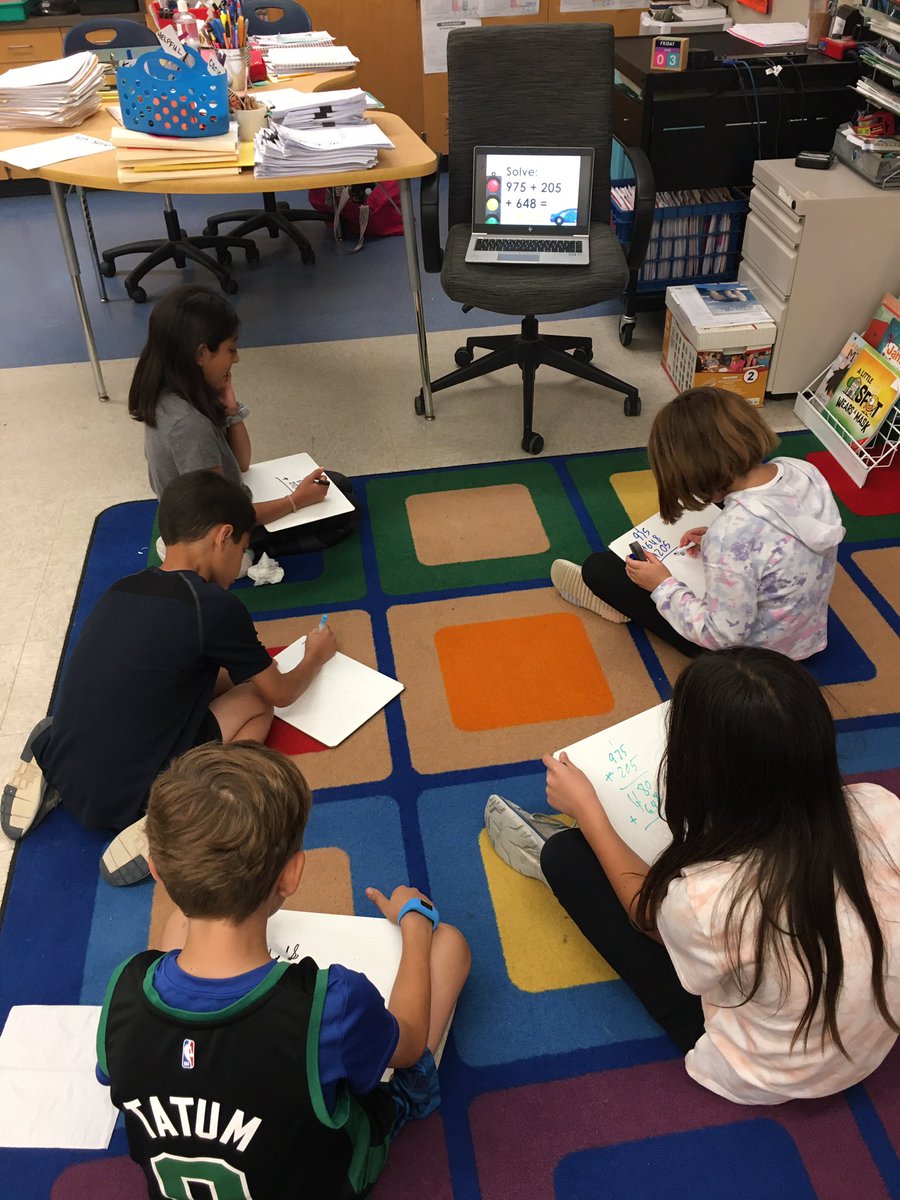 #3Chu engaging in math differentiation stations!