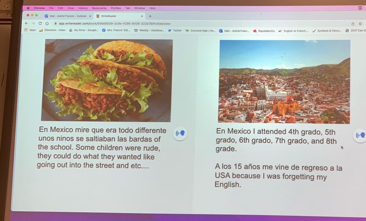 emilyfranESL's tweet photo. Translanguaging at It’s best!
¡Muy bien, Enrrique! 😀
#MovingStory #Spanglish #LanguageMatters https://t.co/xNoomqhmGq