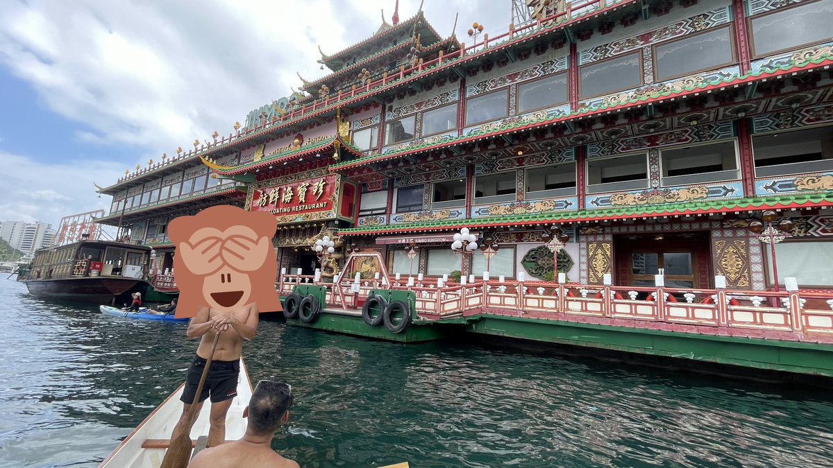 端午節，無比賽游下船海