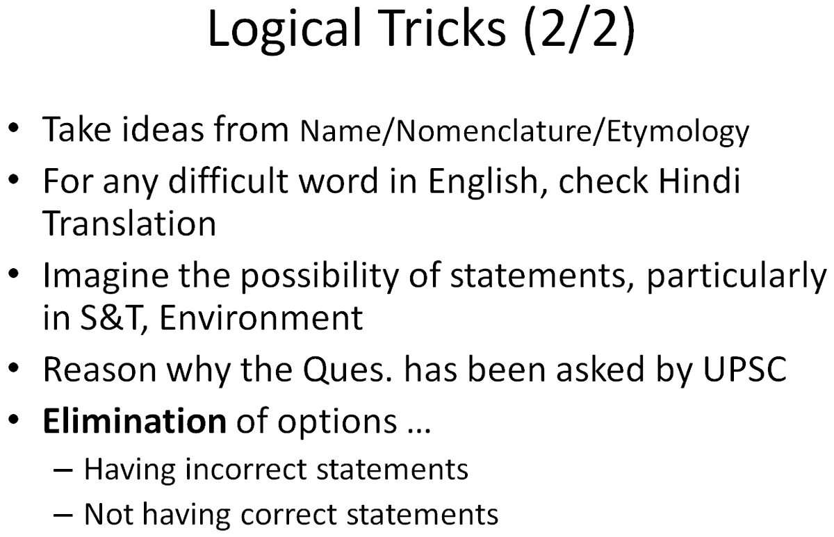 AnupamSharmaIFS's tweet photo. Revision of Logical Tips/Tricks for #UPSCPrelims 🧠

#UPSC2022 https://t.co/fYCq7nSrSL