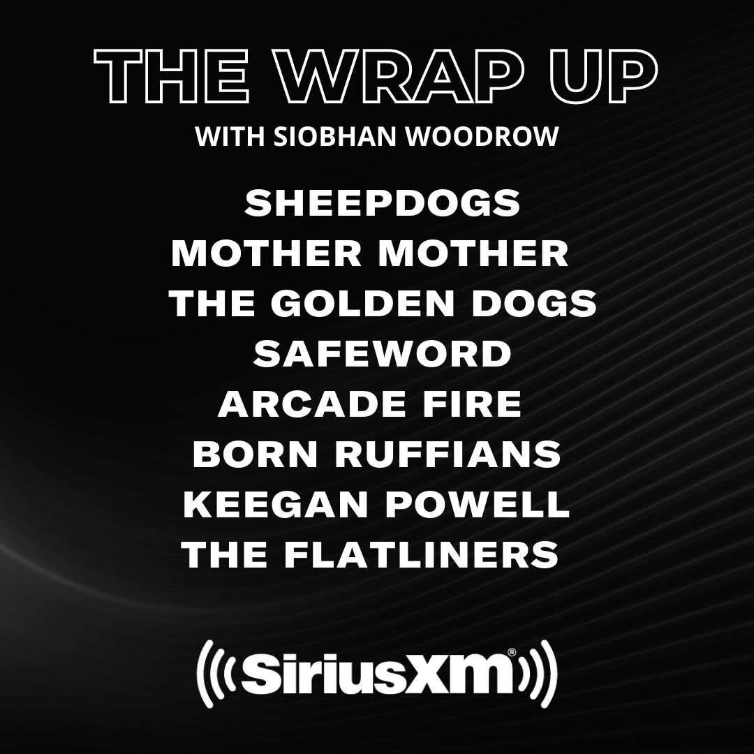 This weekend on The Wrap Up! Listen here: siriusxm.ca/TheWrapUp