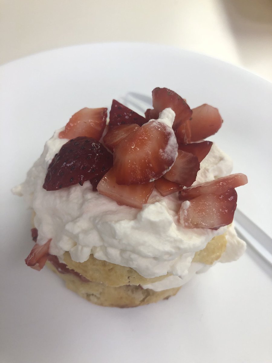 Practical exam in Chefs class, strawberry shortcake 🍓 ⁦<a href="/WalthamHS/">Waltham High School</a>⁩ #greatwork #proudteacher ⁦<a href="/WHSCTEprograms/">WHS CTE Programs</a>⁩