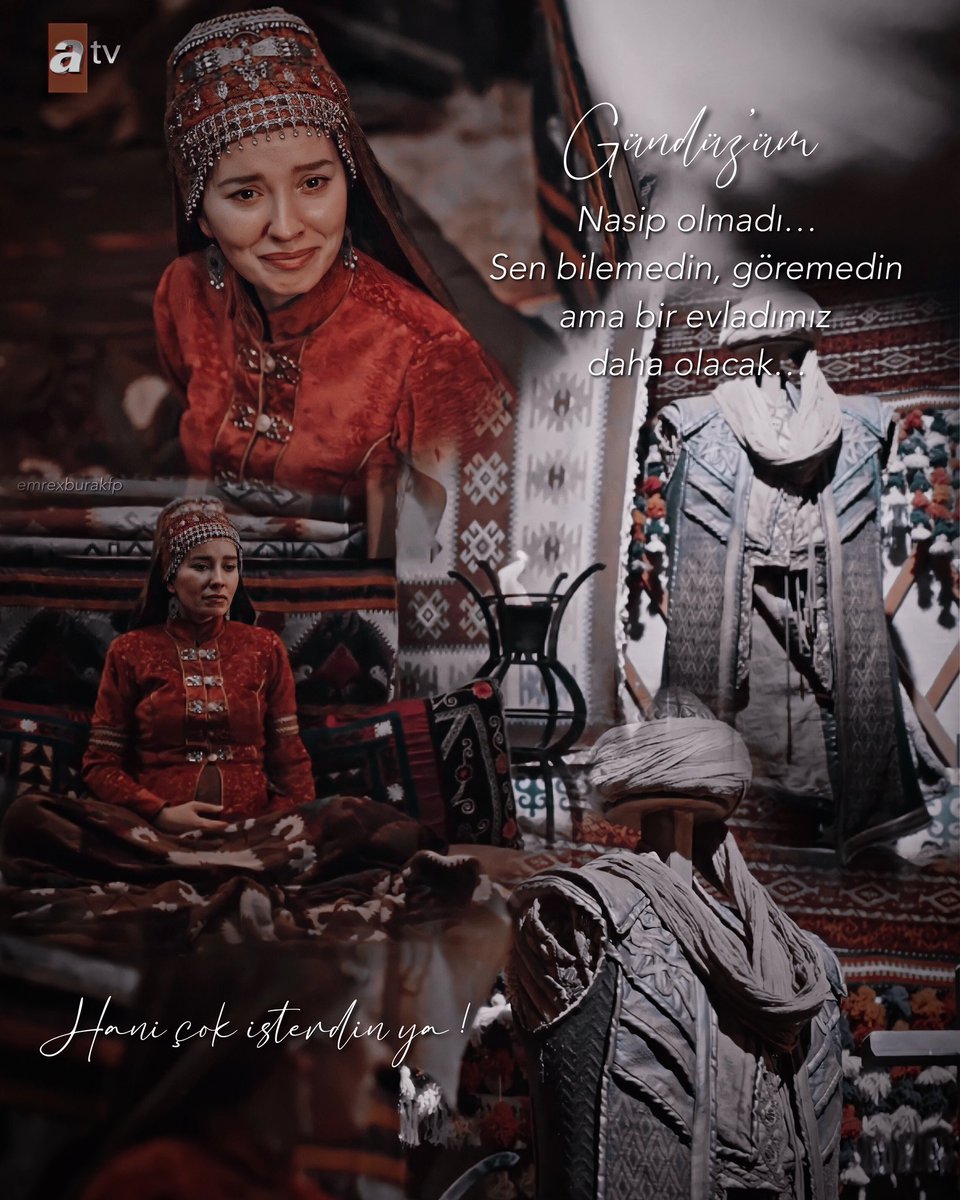 Nasip olmadı… 🥀 
 
#GündüzBey #AyşeHatun