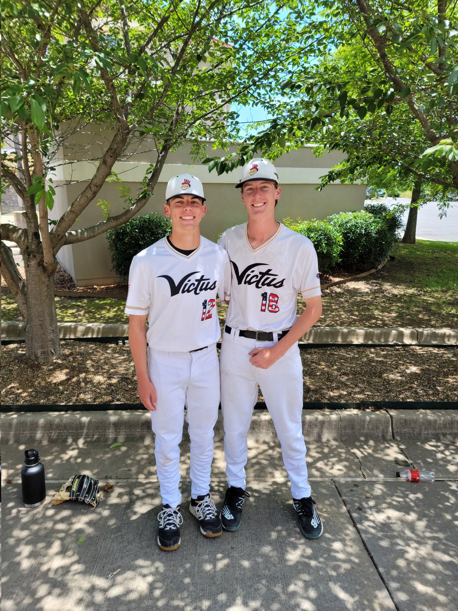 CG's by PO's.....DH sweep today outscoring opponents 23-2! <a href="/GarinGeitz/">Garin Geitz</a> w the first one and <a href="/payton_wehner/">Payton Wehner</a> with a no hitter in the 2nd game!