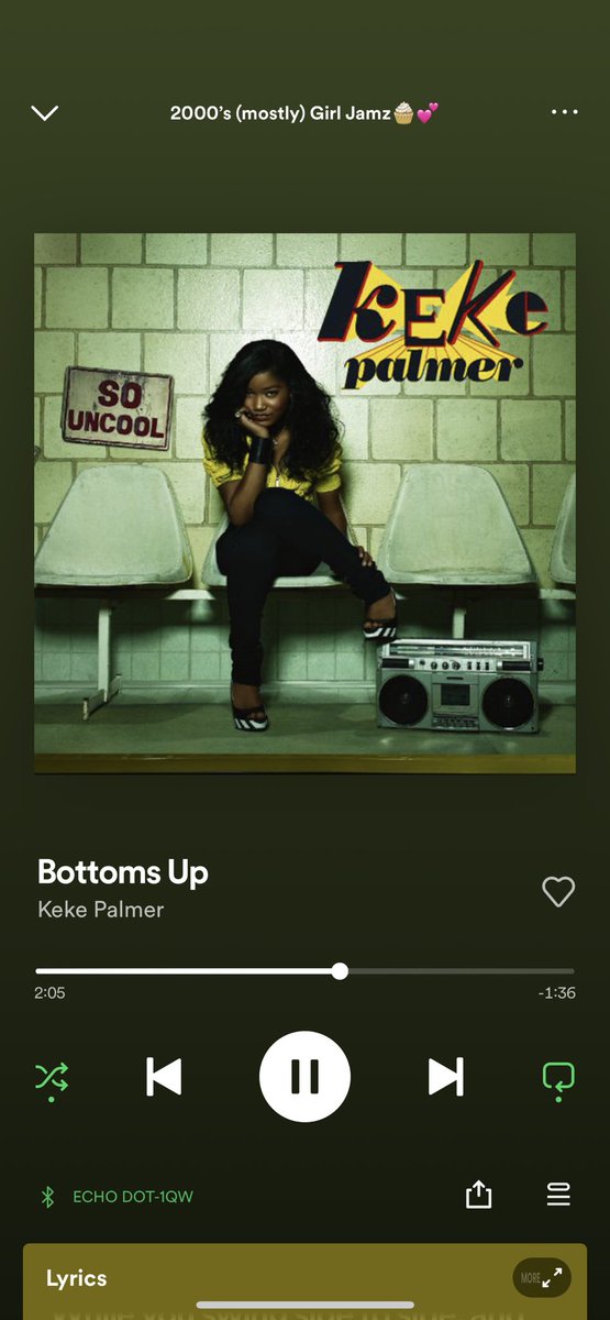eNAASTY's tweet photo. Forgot @KekePalmer dropped this absolute fkn banger. It. Slaps. So. Hard. She went for it on this 1. #blessingz https://t.co/weUCzEcmD7