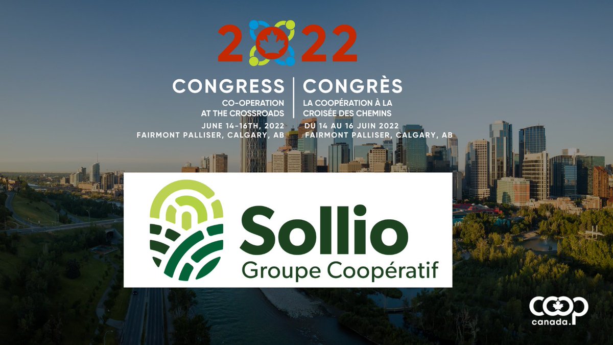 CoopsCanada's tweet image. Have you registered for our annual congress yet? Join our sponsor @SollioCoop in Calgary from June 14 to 16 to discuss everything co-operatives and mutuals in Canada. Book your spot now: canada.coop/en/blog/congre…