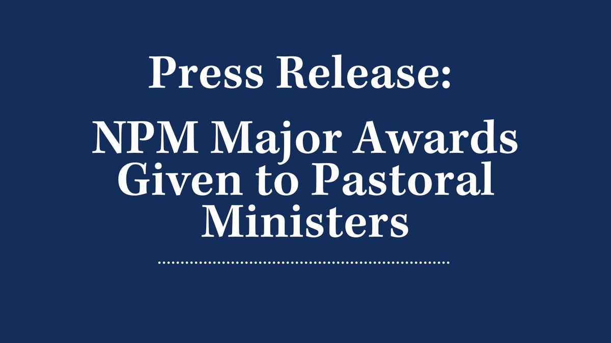 NPM is proud to announce that the 2022 Pastoral Musician of the Year award recipient is Peter Kolar, and the 2022 Jubilate Deo award recipient is Sister Joyce Ann Zimmerman, C.PP.S.! They will be celebrated at the 2022 National Convention.
More info: bit.ly/3miXBAV