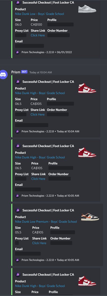 Shoutout <a href="/PrismAIO/">Prism</a> &amp; <a href="/KaBoomProxies/">KaBoom Proxies</a>  for the dunks.

CG: <a href="/notify/">Notify</a> &amp; <a href="/TheNorthCop/">TheNorthCop</a>.