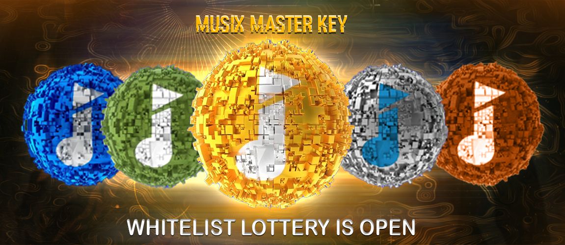MUSICOLOGY_io's tweet photo. https://t.co/WErFVNpOl4 is changing the history of MUSIC forever!

28. June is MINT of the MUSIX Master Key NFTs
Granting holders access to the ecosystem &amp; opportunity to get in early!

Today starts WHITELIST LOTTERY
Submit your entry: 
https://t.co/XAHm8pXpan

#NFT #wagmi #NFTs https://t.co/ZsApQFypv9