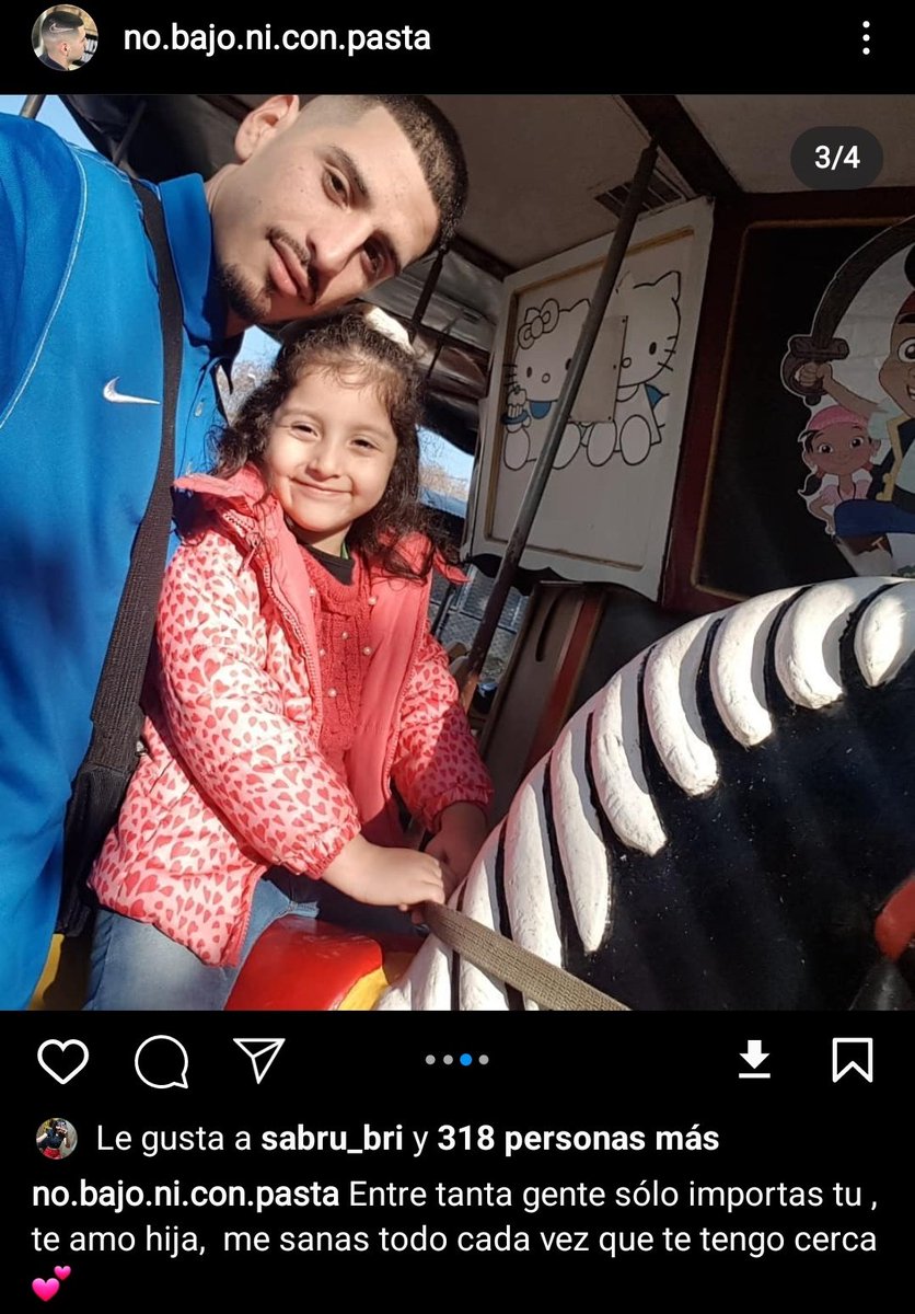 Miren al noba de padre, Estoy destruido.