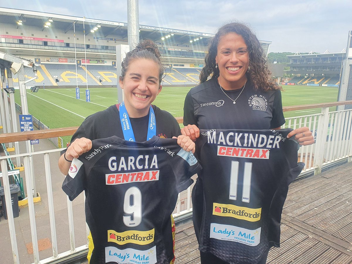 A huge congratulations to <a href="/PGR_RUGBY/">Patricia GARCIA RODRIGUEZ | OLY</a> and <a href="/GarnetMackinder/">Garnet</a> on their incredible careers.

Two absolute stalwarts of the side over the last two seasons and we wish you all the best in your life after rugby.