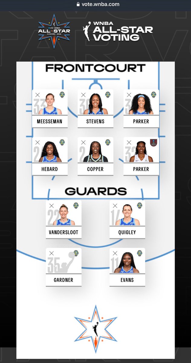 TheSkyShowCHI's tweet photo. Don’t get it twisted #Skytown #WNBAAllStarCHI #WNBAAllStar #WNBAVote https://t.co/tU5bfDOJJX