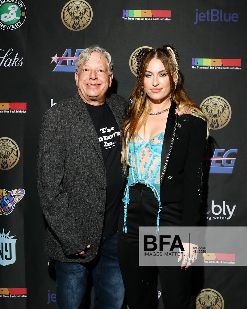 FLETCHER with @TheStonewallNYC owners Stacy Lentz and Kurt Kelly 📸@sanshonyc via @BFA