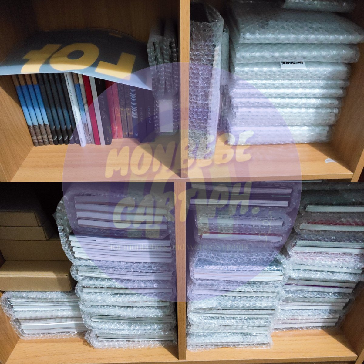 monbebecart's tweet photo. [ #MBBCartUpdates ]

RE: Box 5. Done sorting! Will continue with shipping forms and proof photos later on in the afternoon to evening. Galing pa kasi me ng work kanina so need to rest na for now 🥺

Thank you so much everyone for waiting patiently. 🙏💗 https://t.co/6OOSxc7g0x