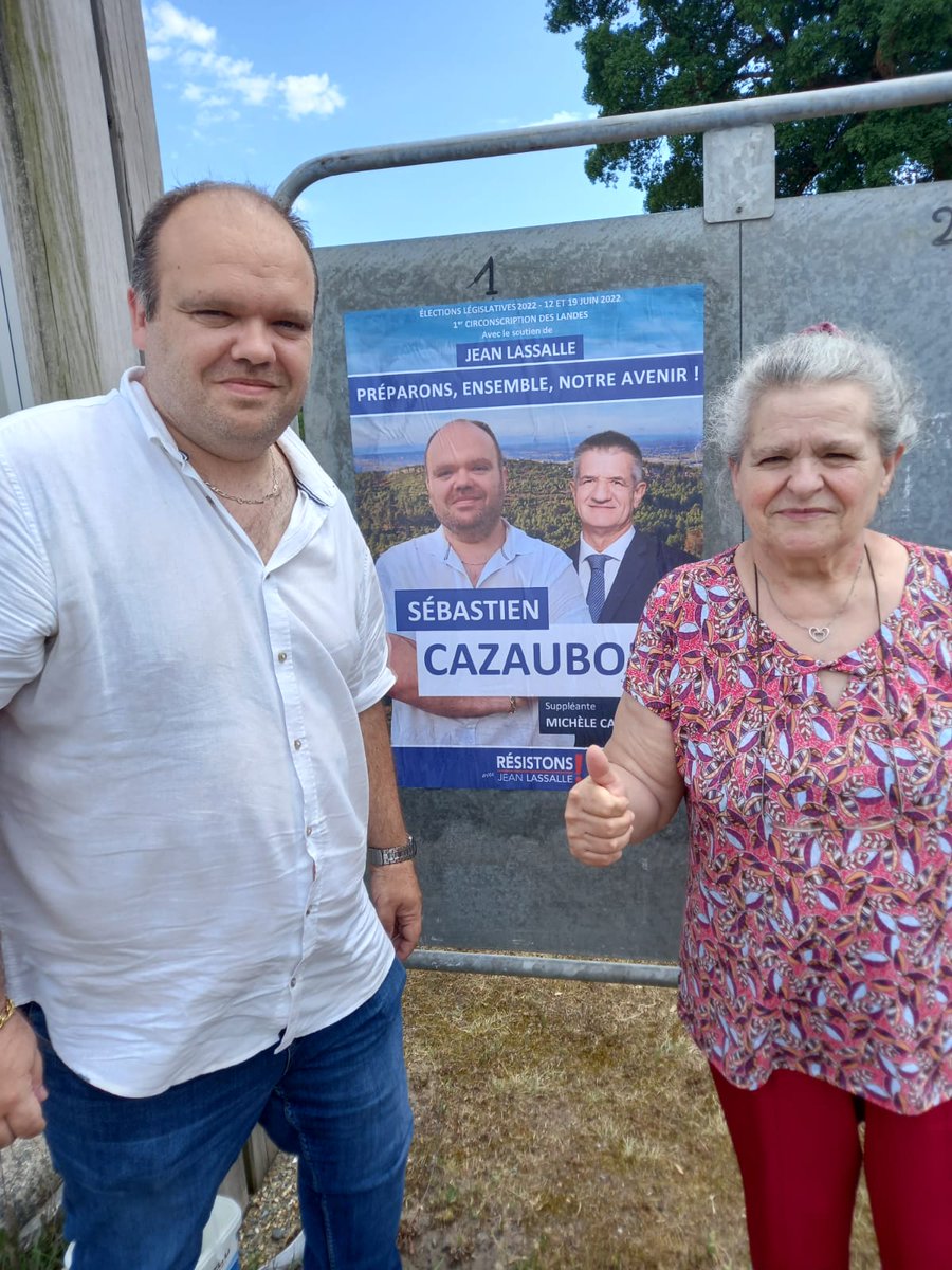 S_Cazaubon's tweet photo. Merci aux mimizanais et mimizanaises, pour l'accueil sur le Marché. Merci à ma suppléante Michèle pour son aide.

Je tiens également à remercier toute l'équipe pour son investissement.

"Préparons, ensemble, notre avenir !"

#legislatives2022 #leslandes https://t.co/Dv0WsMAfdo