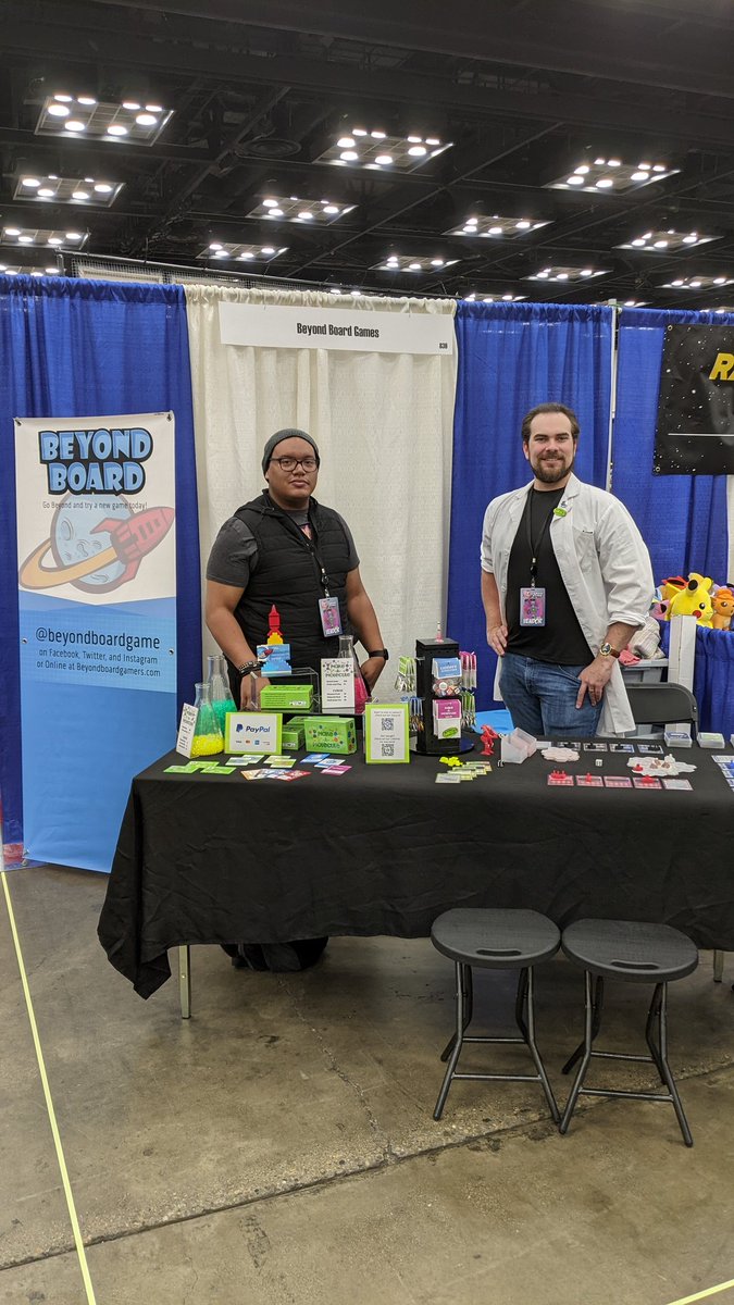 BeyondBoardGame's tweet image. Whoop! We ready! Come play MECH! And laugh at Jeff's horrible rolls!