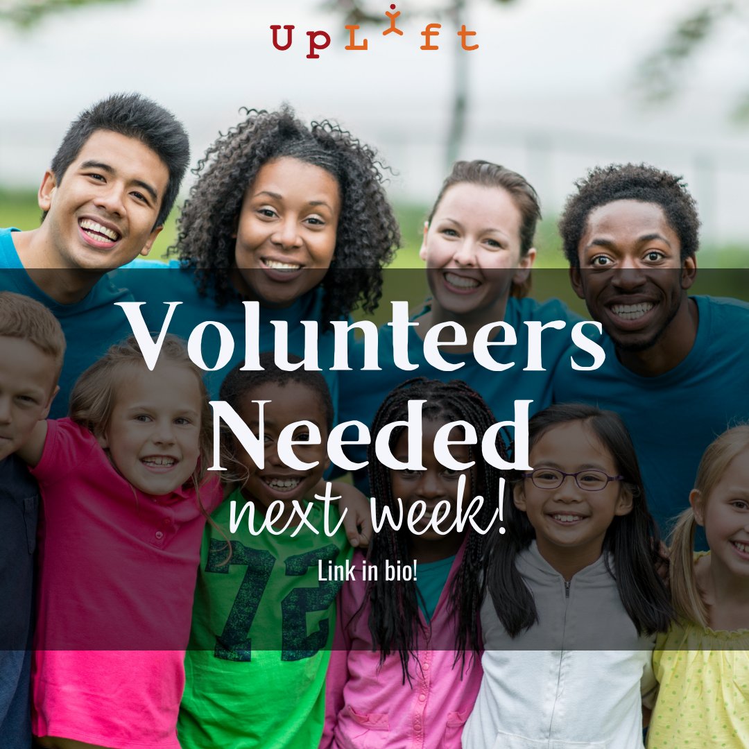 Help kick off Summer 2022 with us! We have #volunteer opportunities as early as next week! Register Now! linktr.ee/coloradouplift