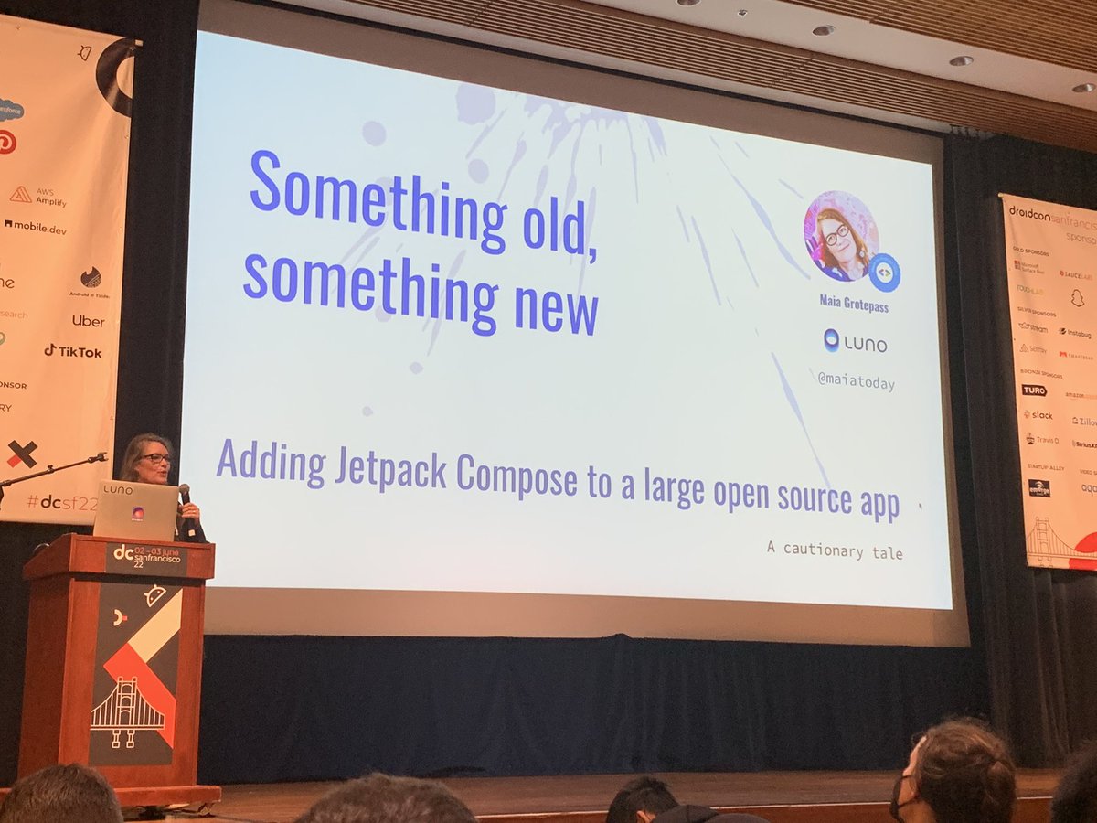 burcu_geneci's tweet image. #JetpackCompose is rising! Lots of Great Talks about how to use Compose within an existing project, #ConstraintLayout and even with #Foldable devices! Can’t wait to get my hands on it.#dcsf22